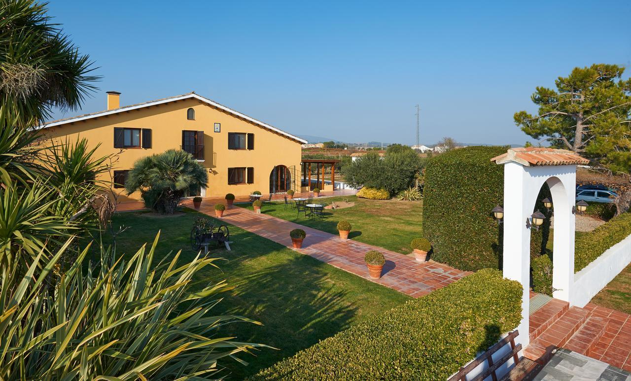 Hotel Rural Cal Ruget Vilobi Del Penedes Exterior foto