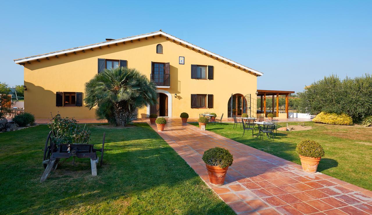 Hotel Rural Cal Ruget Vilobi Del Penedes Exterior foto