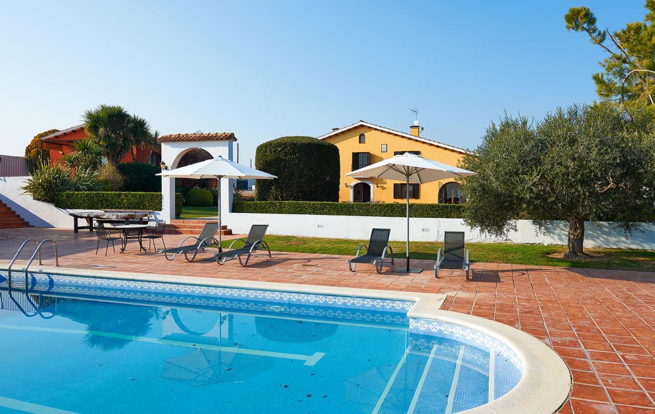 Hotel Rural Cal Ruget Vilobi Del Penedes Exterior foto