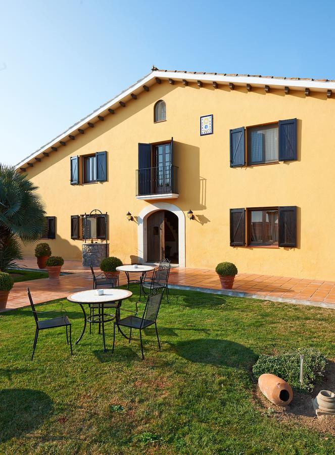 Hotel Rural Cal Ruget Vilobi Del Penedes Exterior foto